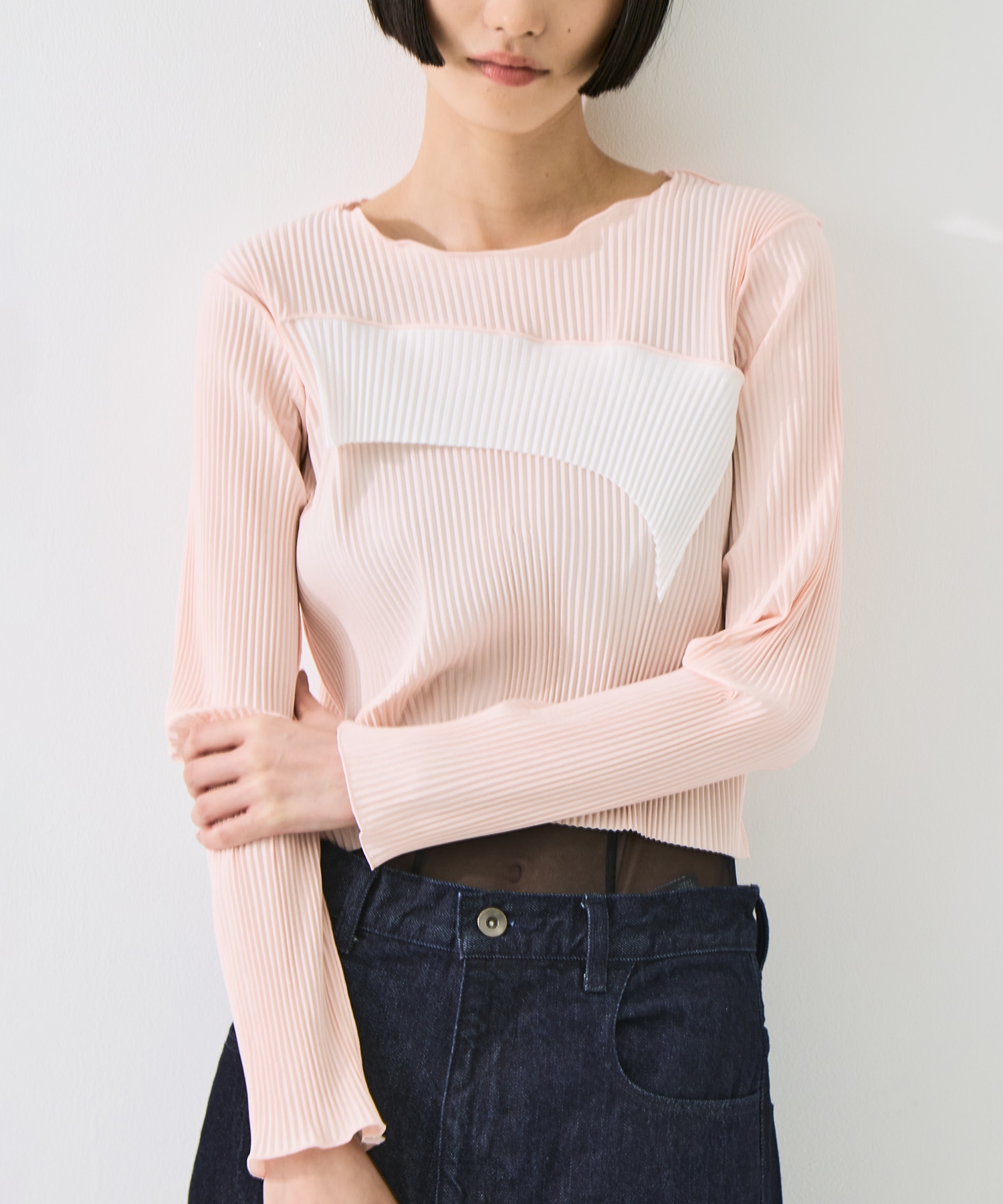 todo TINY WAVE TOP *LONG SLEEVE
