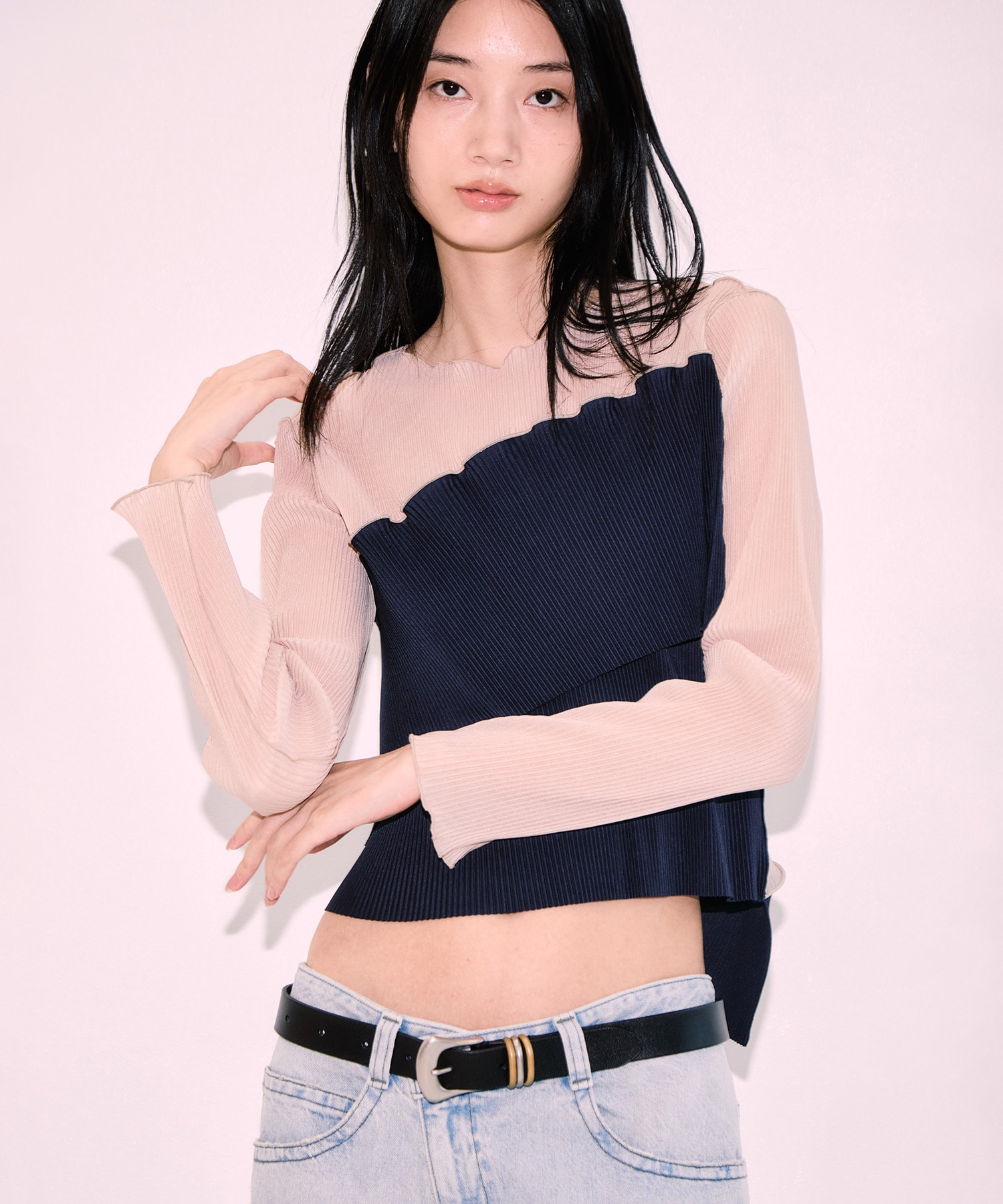 別注 SHEER DOCKING CREW TOPS