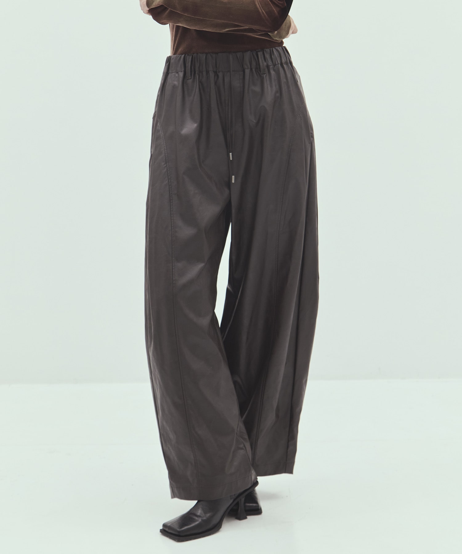 Synthetic Leather Pants