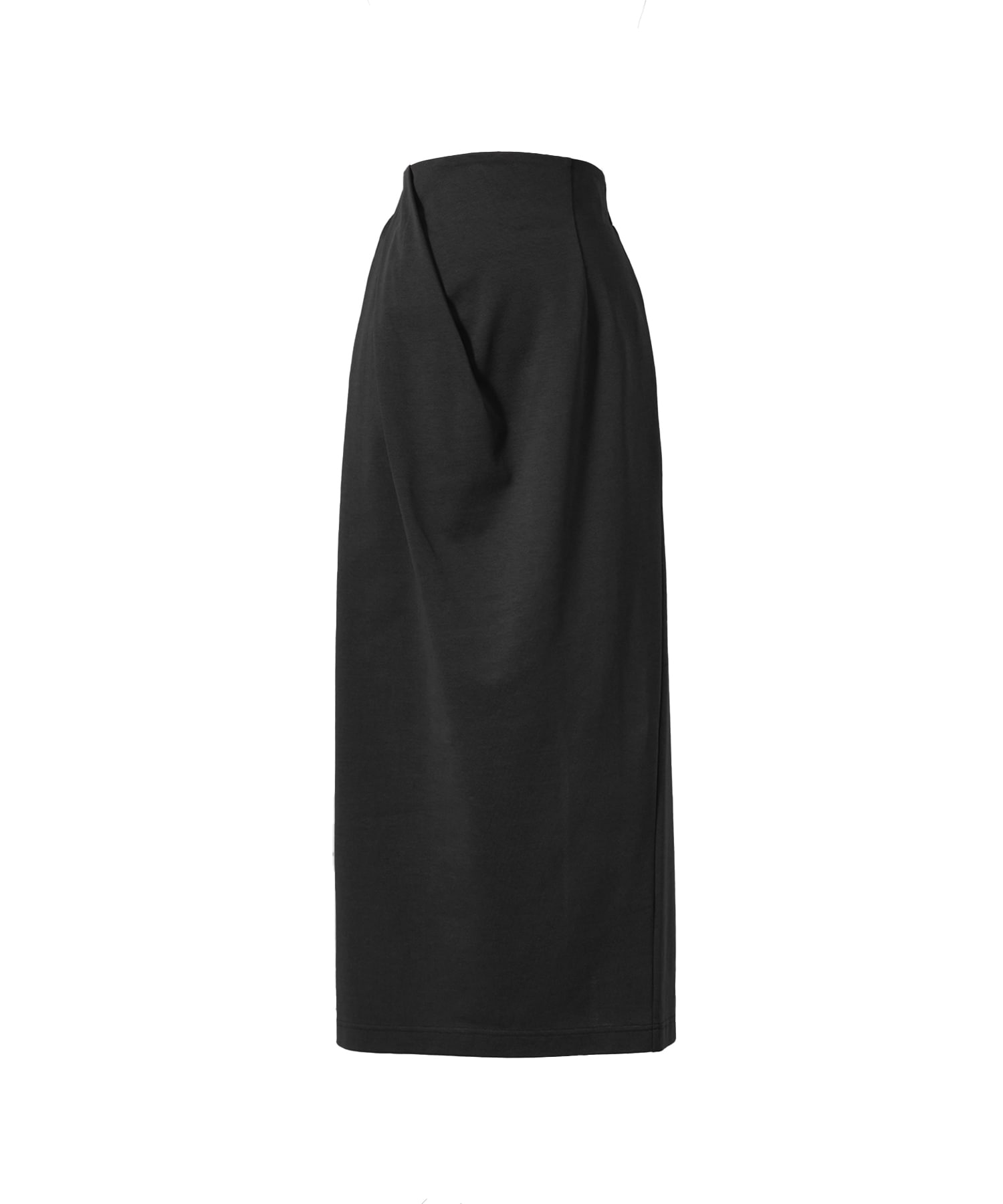 Cotton Jersey Asymmetric Skirt