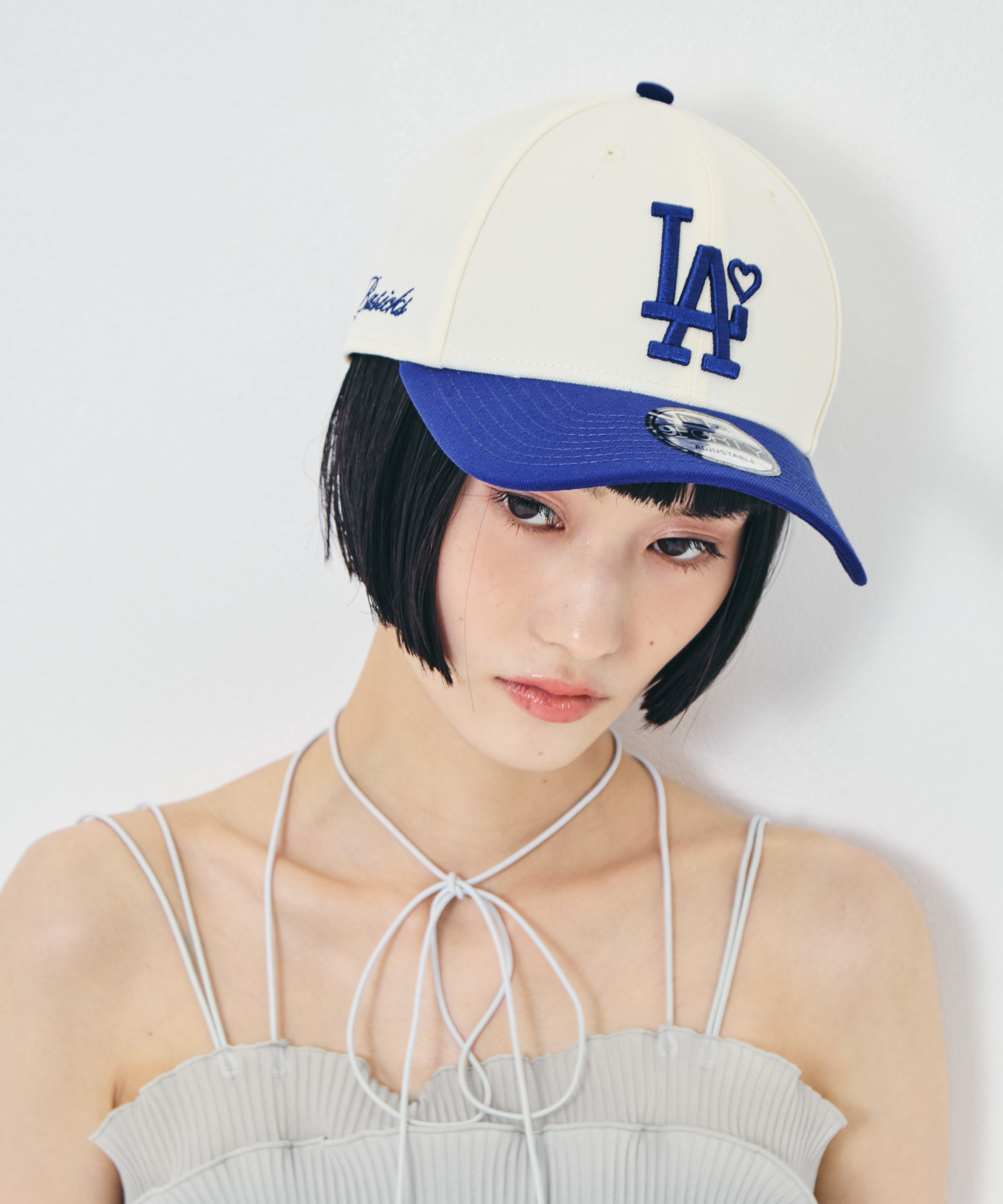 x Newera Dodgers CapWHT