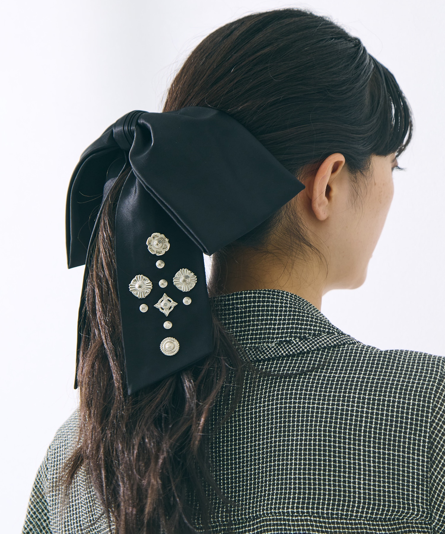 Ribbon hair clip