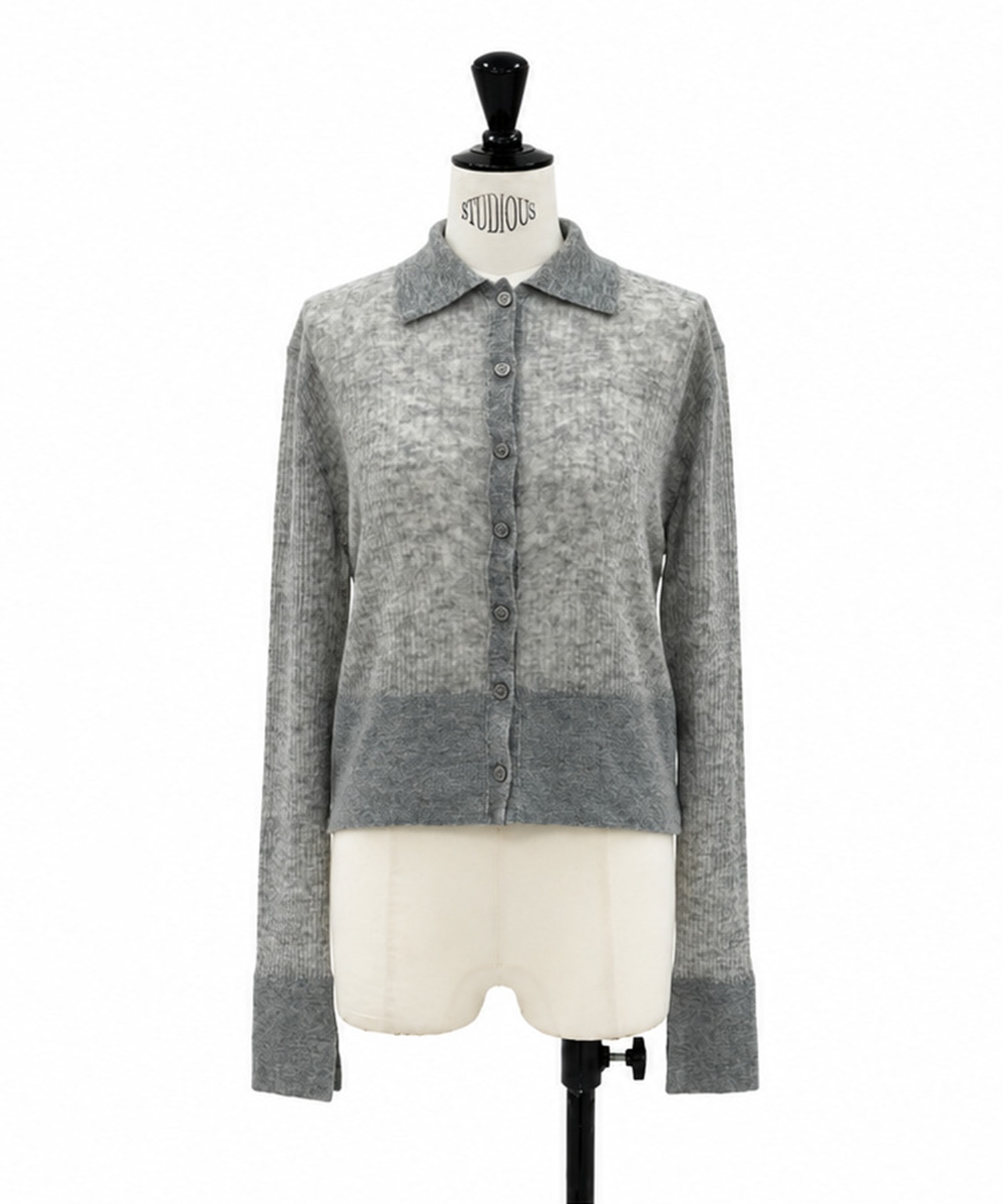 Cashmere Blend  Polo Knit