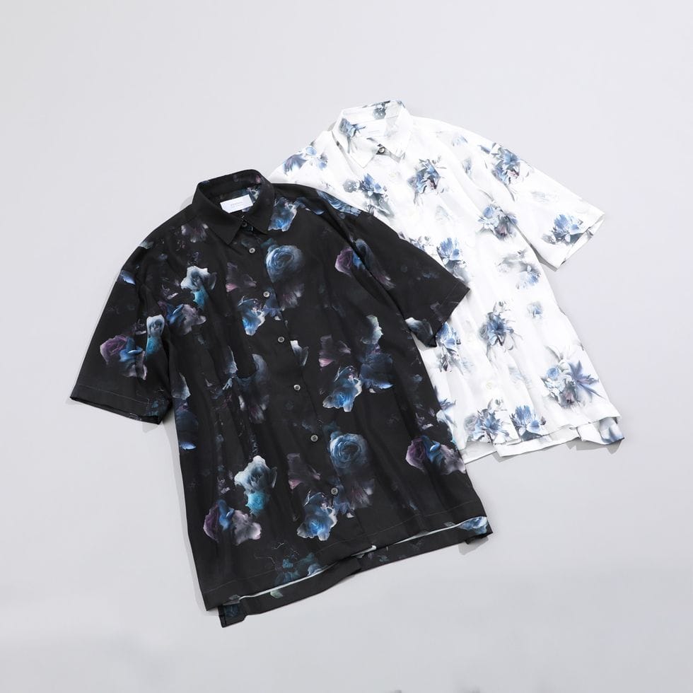 DARK FLOWER SHIRT