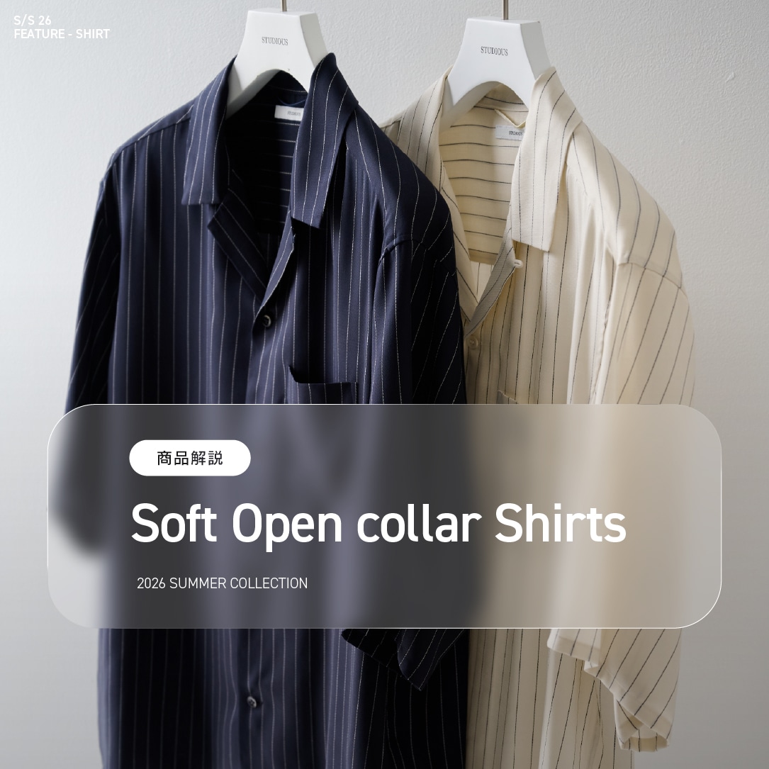 『商品解説』Cupra Stripe Open Shirts